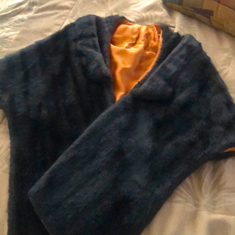 Antique mink shawl